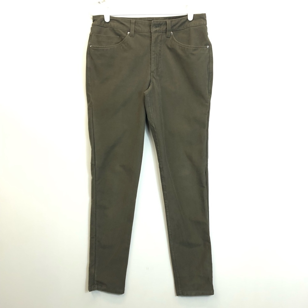 Lululemon ABC Pants Men's 30x32‎ Green Slim Fit Tech Canvas Stretch Golf Slacks